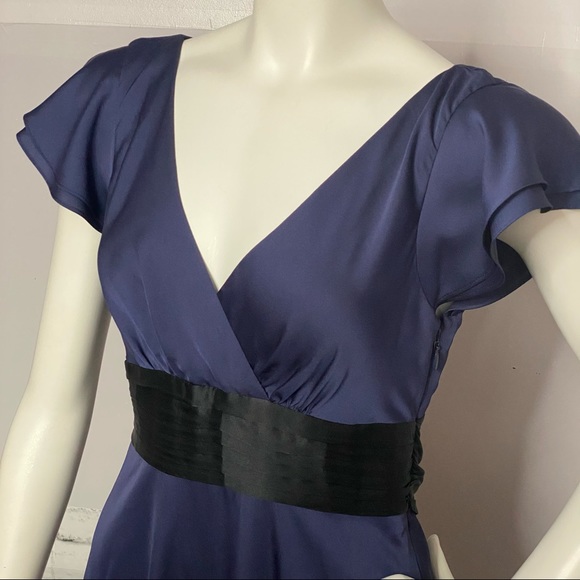 SOLD | BCBGMaxAzria Classic Evening Belted Dress - Picture 10 of 15